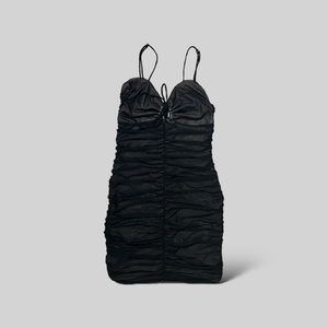 Cotton Candy La Ruched Bodycon Dress